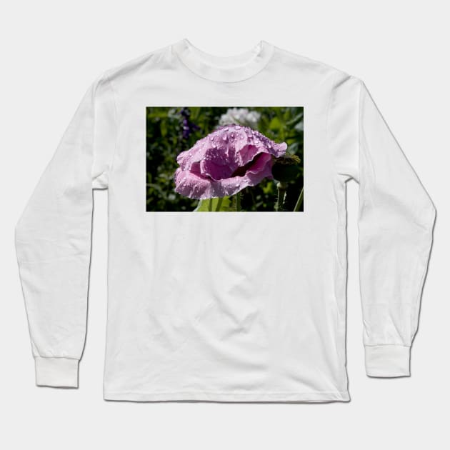 Raindrops Long Sleeve T-Shirt by Memories4you